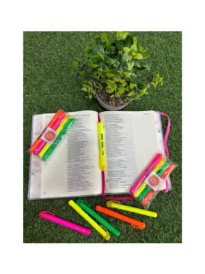 Set de Resaltadores Fluorescentes Especiales para Biblia
