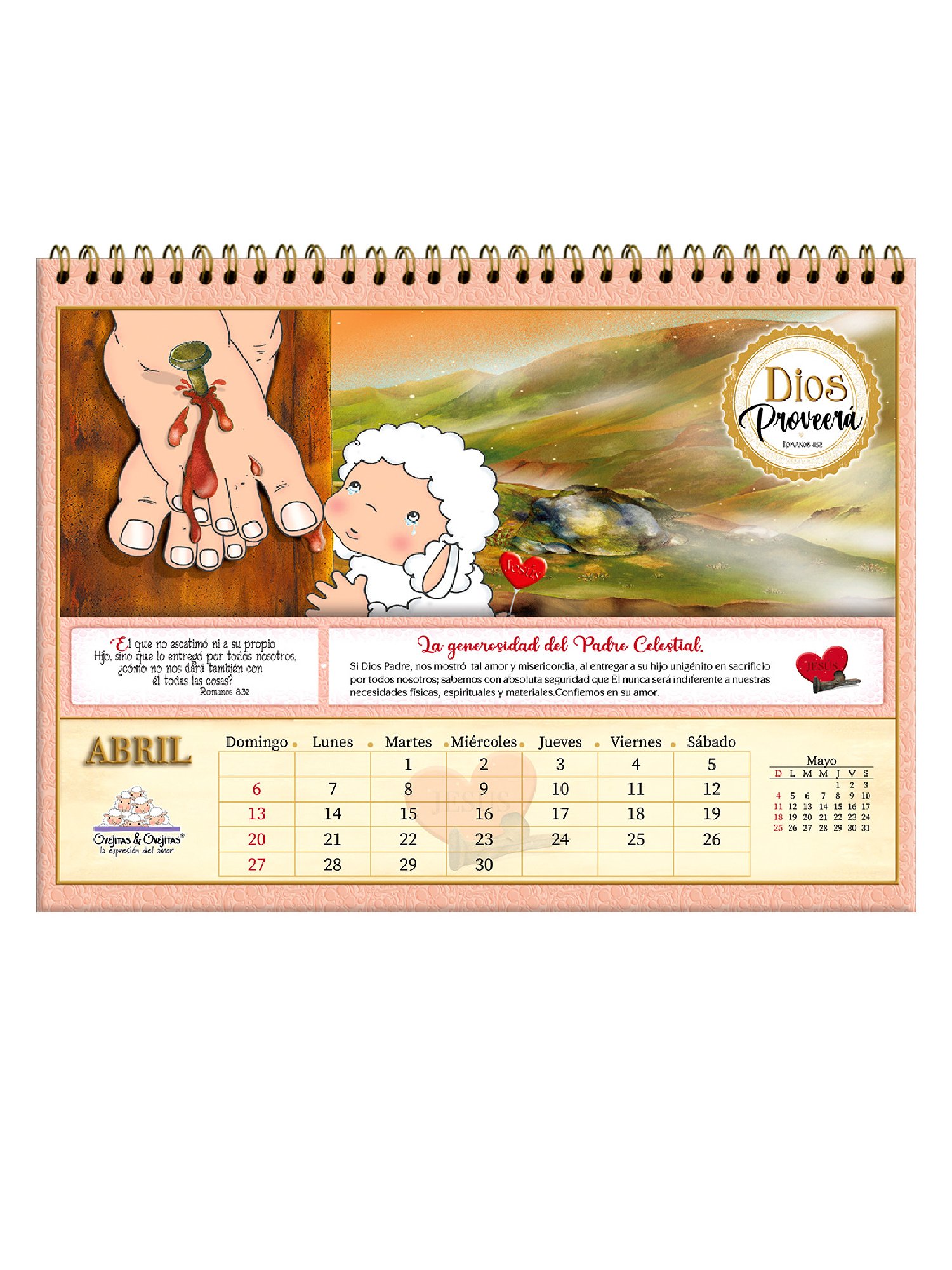 Calendario Ovejitas Escritorio 2025 3 Calendario Ovejitas Escritorio 2025 - Image 3
