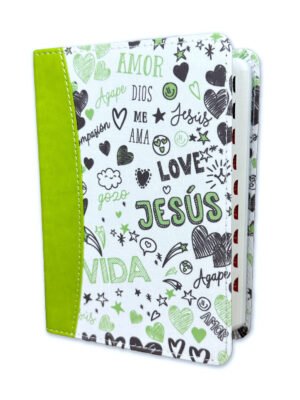 Biblia Para Jóvenes Símil Piel Verde Bolsillo RV60