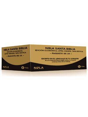 Caja De Biblias NBLA Misionera