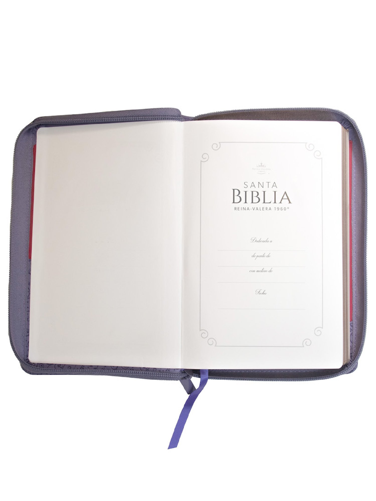 Biblia RVR60 Tamaño Manual Lila/Fucsia 3 Biblia RVR60 Tamaño Manual Lila/Fucsia - Image 3
