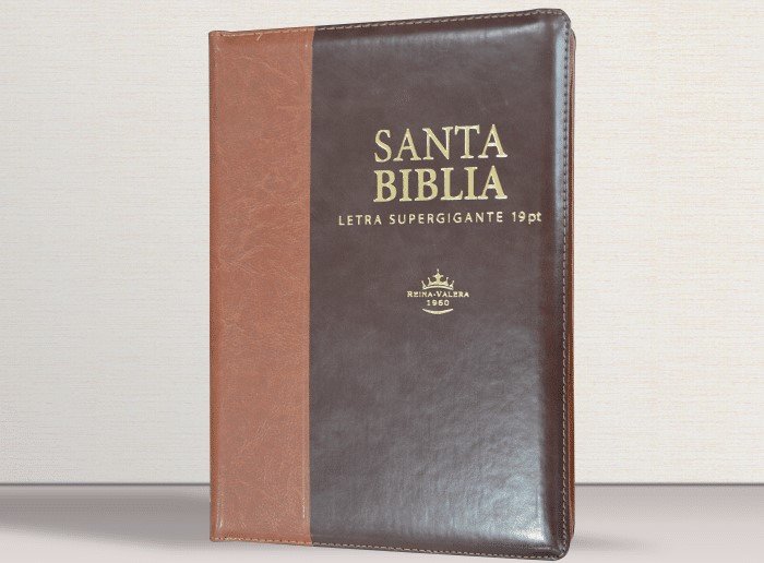 Biblia/RV/Marron /Letra Super Gigante 19 pt 1 Biblia/RV/Marron /Letra Super Gigante 19 pt