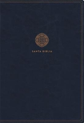 Biblia RVR60 Letra Súper Gigante Azul Cierre