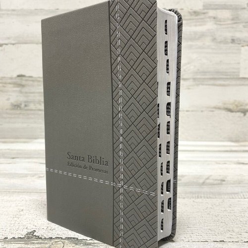 Biblia RVR60 Manual Imitacion Piel Gris Indice 2 Biblia RVR60 Manual Imitacion Piel Gris Indice - Image 2