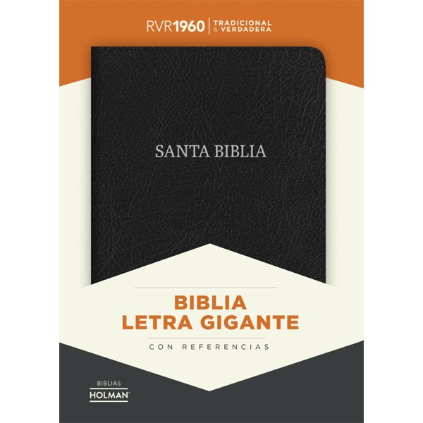Biblia RVR 60 LG negra simil piel 1 Biblia RVR 60 LG negra simil piel