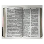 Biblia RVR 1960 Letra Grande Tamaño Manual Tricolor Rosa Blanco Marrón – imagen 4