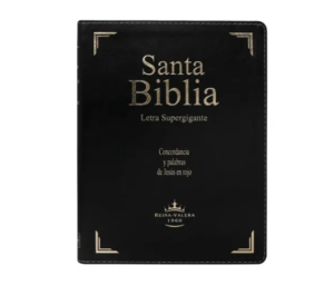 Biblia RVR1960 Letra Super gigante Negro con índice