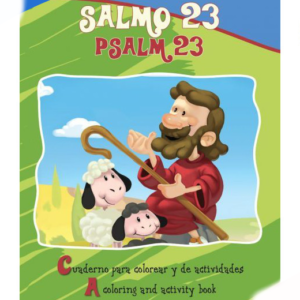 Salmo 23 Cuaderno para colorear - Bilingüe