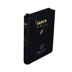 Santa Biblia de estudio RVR 1995 con cierre