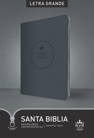 Santa Biblia RVR60 Edición zíper con referencias letra grande