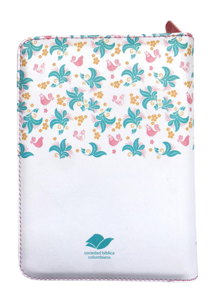 RVR60 Biblia 045, Blanco floral 4 RVR60 Biblia 045, Blanco floral - Image 4
