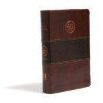 Biblia Peshitta Simi-Piel Caoba Con Índice