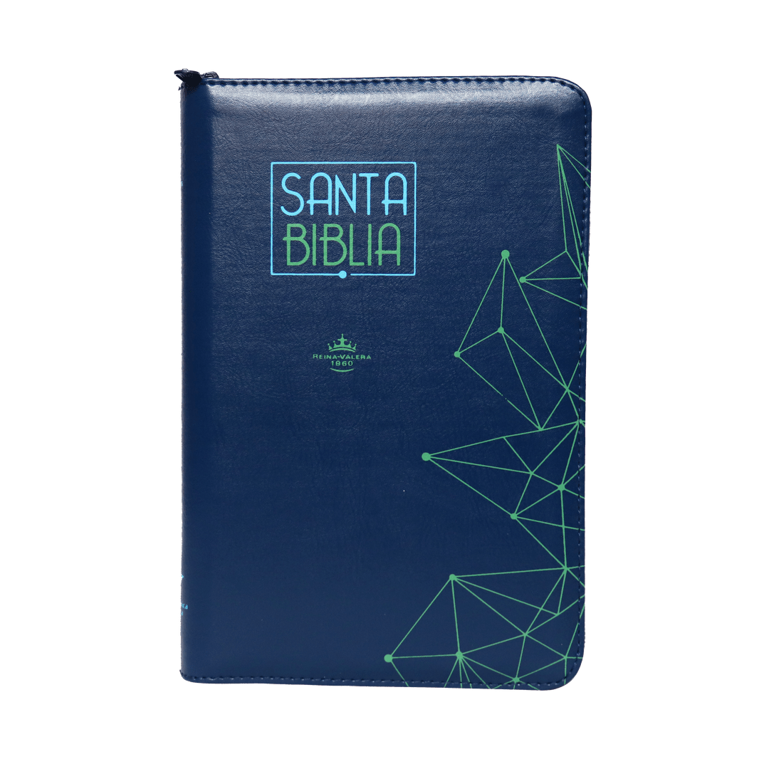 Biblia Letra Grande con Cierre Azul 1 Biblia Letra Grande con Cierre Azul