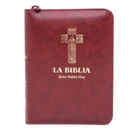 Biblia Dios Habla Hoy Tamaño Pequeño Con Cierre Marron