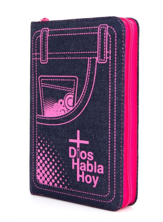 Biblia DHH Letra Grande Jean Fucsia 2 Biblia DHH Letra Grande Jean Fucsia - Image 2