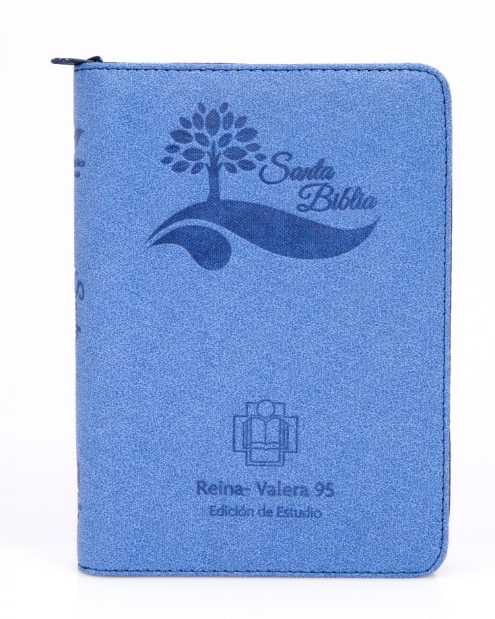Biblia de estudio Reina Valera 1995 Azul
