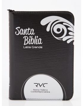 Biblia RVC tamaño 045 Índice Negro Con Cierre 1 Biblia RVC tamaño 045 Índice Negro Con Cierre