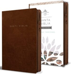 Biblia RV60 simil piel Canela