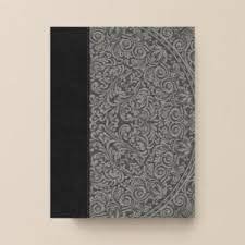 Biblia De Apuntes/RVR1960/Gris-Floral/Piel Genuina Y Tela Impresa Gris-Negro 3 Biblia De Apuntes/RVR1960/Gris-Floral/Piel Genuina Y Tela Impresa Gris-Negro - Image 3