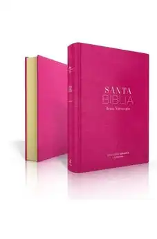 Biblia RVR 1960 Símil Piel Fucsia 1 Biblia RVR 1960 Símil Piel Fucsia