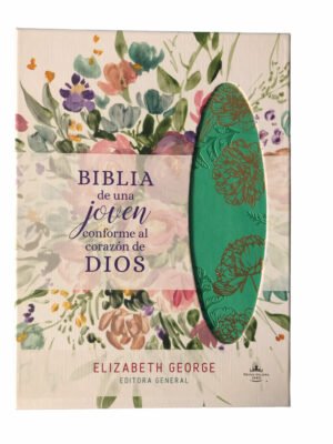 Biblia Una Joven Conforme al Corazón de Dios Verde Imitación piel RVR60