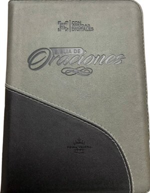 RVR056cZLG PJR ORACIONES COLOR GRIS NEGRO