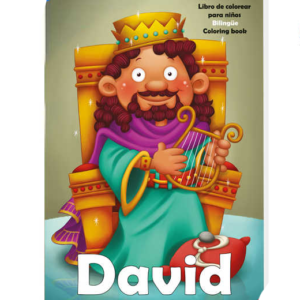 David- libro para colorear gigante