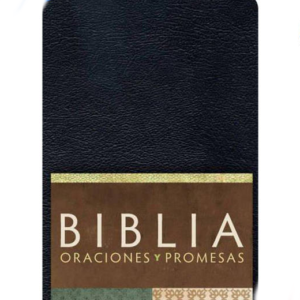 Biblia de oraciones y promesas RVC negro