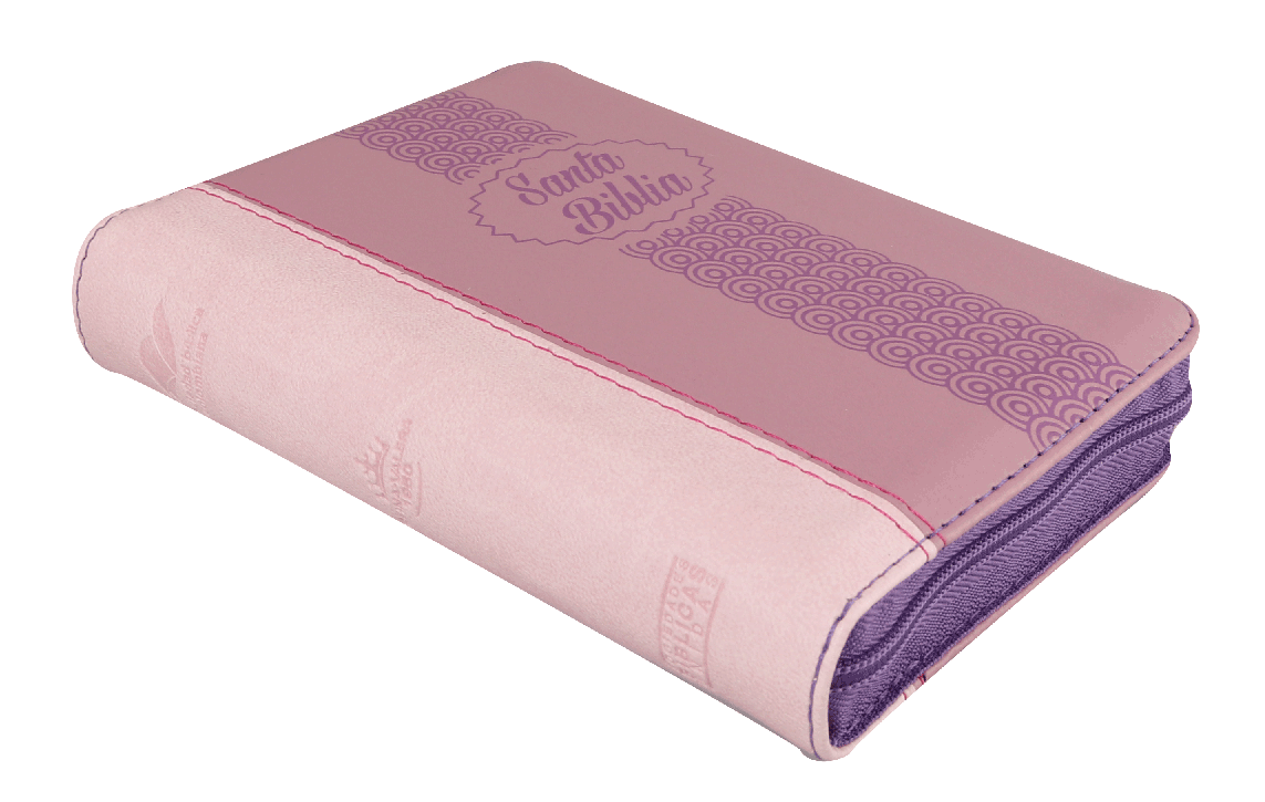 Biblia bolsillo 025 Lila-Rosa RVR60 2 Biblia bolsillo 025 Lila-Rosa RVR60 - Image 2