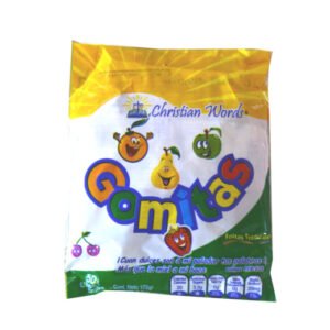 Gomitas con mensajes bíblicos