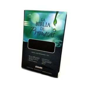 Biblia de promesas RVR60 Piel especial negro
