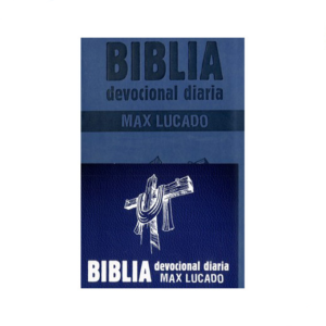 Biblia Devocional Diaria Max Lucado azul