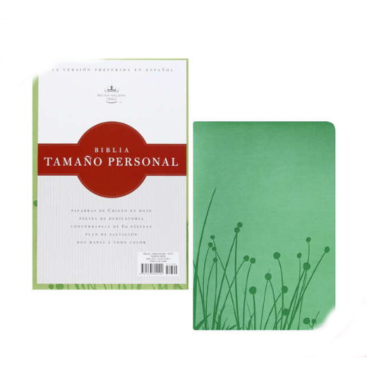 Biblia tamaño personal RVR60 Verde tipo agenda 1 Biblia tamaño personal RVR60 Verde tipo agenda