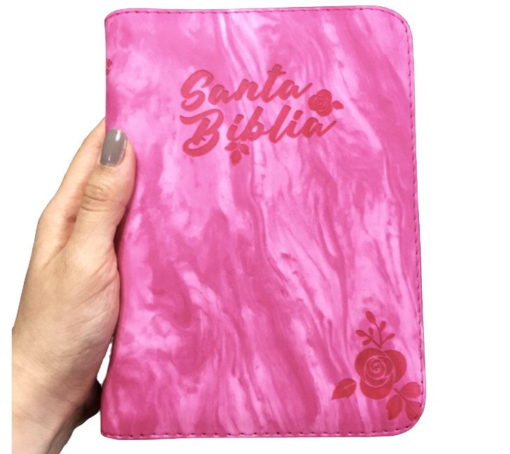 Biblia RVR60 Fucsia/Cierre Indice/Canto Plateado 1 Biblia RVR60 Fucsia/Cierre Indice/Canto Plateado