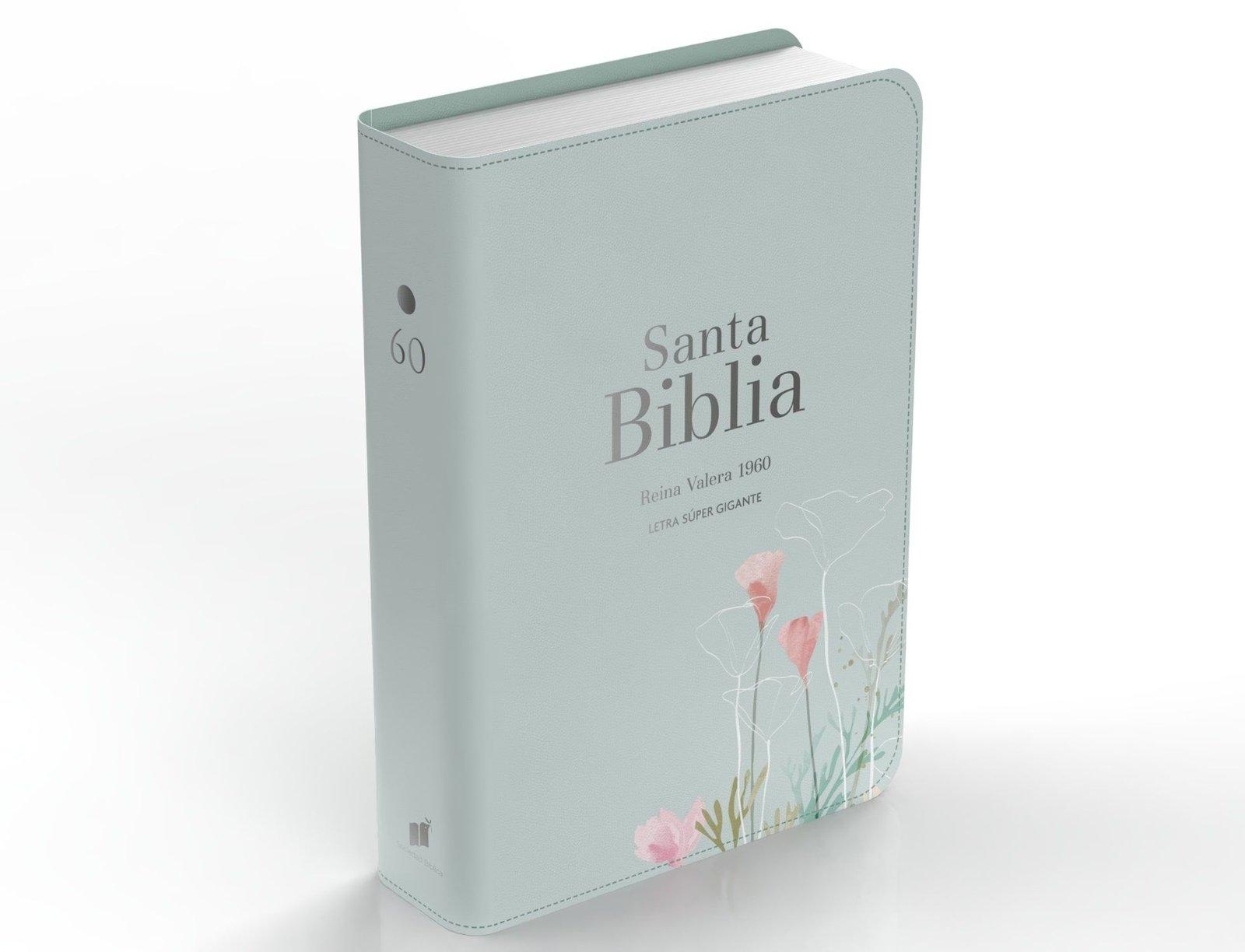 Biblia RVR 1960 Letra Súper Gigante Símil Piel Menta Fresca 4 Biblia RVR 1960 Letra Súper Gigante Símil Piel Menta Fresca - Image 4