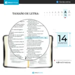 Biblia Dios Habla Hoy Letra Gigante – Católica, Negra – imagen 2