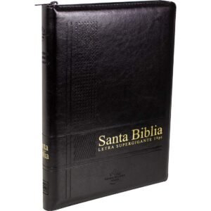 Biblia Letra Supergigante 19 puntos: RVR60 con índice y ziper