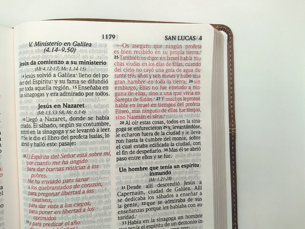 Biblia RVR2020 Tamaño 074 Letra Grande12 Puntos 4 Biblia RVR2020 Tamaño 074 Letra Grande12 Puntos - Image 4