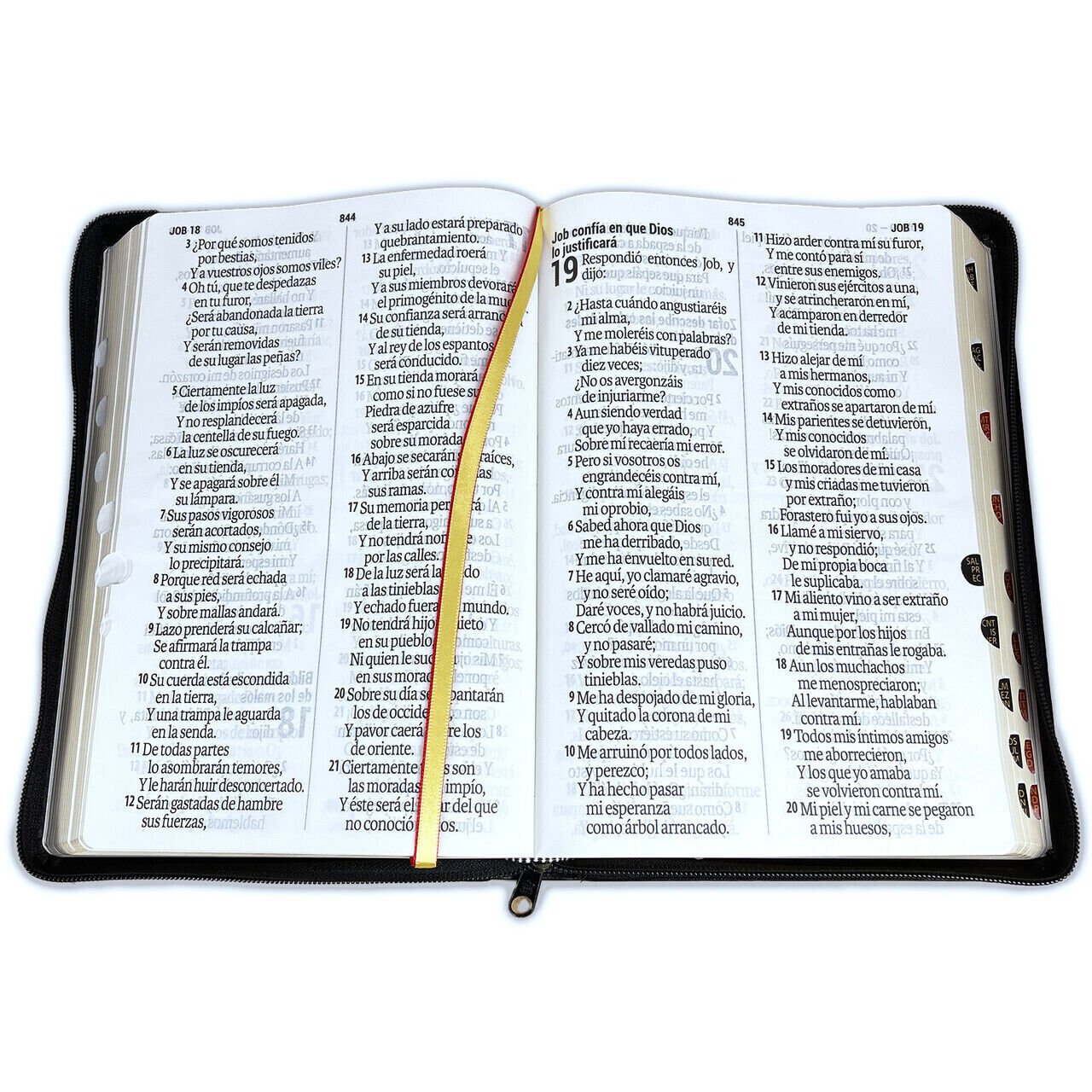 Biblia/RVR086cLSGIZTI/Cierre Letra Super Gigante 19pt./Negro 2 Biblia/RVR086cLSGIZTI/Cierre Letra Super Gigante 19pt./Negro - Image 2