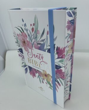 Biblia RVR60 LG 12 pts Tamaño Manual Tapa Dura con Elástico