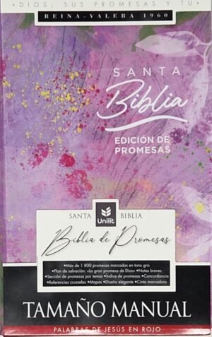 Reina Valera 1960 Promesas Lila Hojas / Cierre