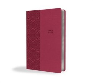 Biblia RVR 1909/Letra Super Gigante/Imitación Piel/Fucsia