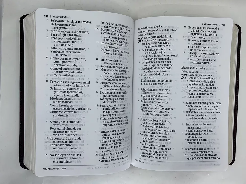 Biblia del Ministro Edición Ampliada Caoba 4 Biblia del Ministro Edición Ampliada Caoba - Image 4