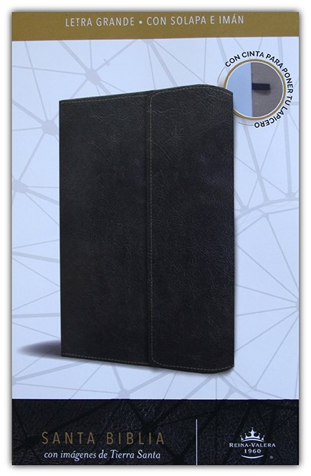 Biblia RVR1960 Manual/Letra Grande/Solapa/Iman/Negro 1 Biblia RVR1960 Manual/Letra Grande/Solapa/Iman/Negro