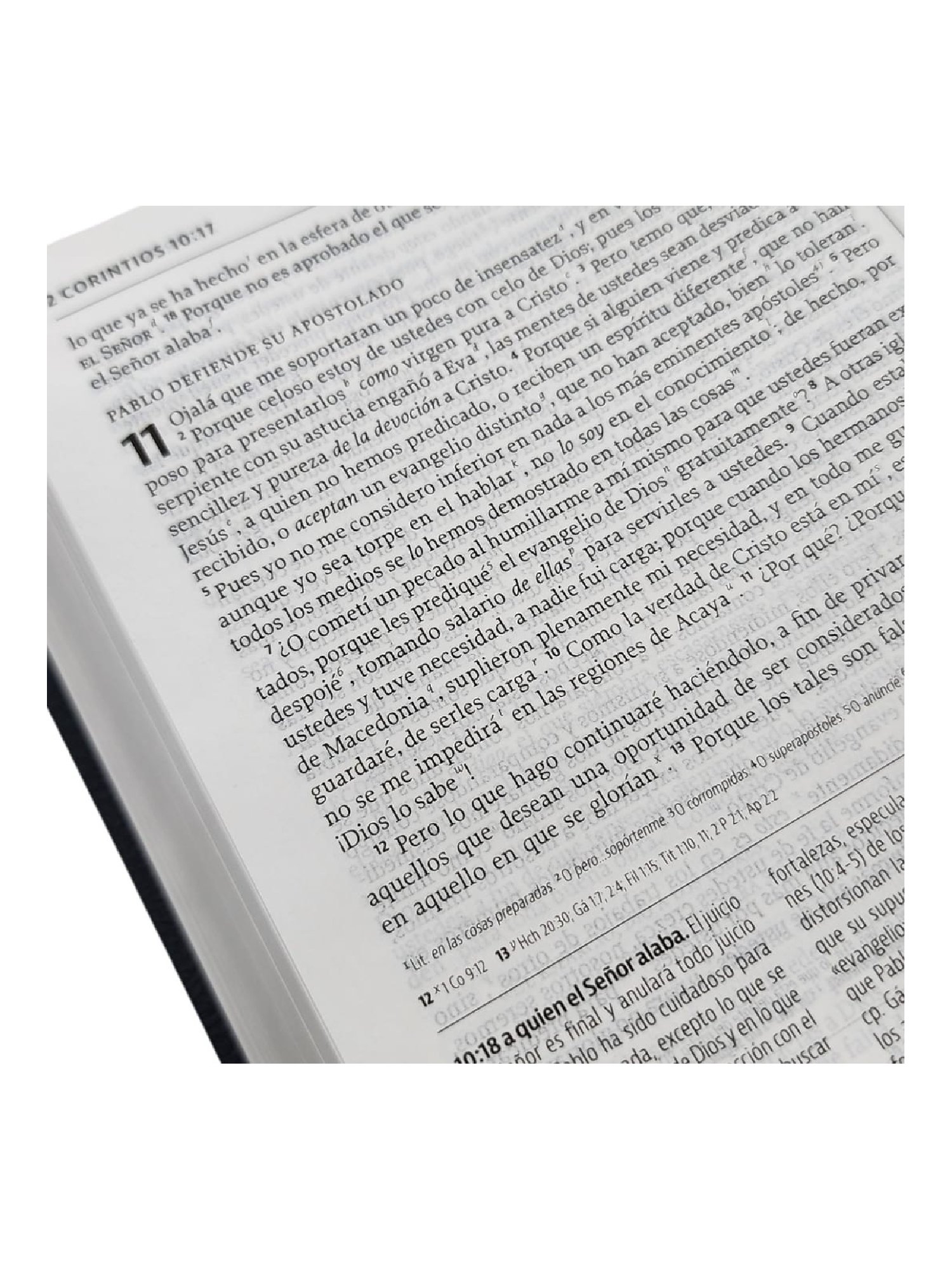 Biblia NBLA de Estudio de La Reforma Edición Condensada Azul 3 Biblia NBLA de Estudio de La Reforma Edición Condensada Azul - Image 3