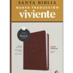Biblia NTV Valor Prémium Letra Grande con Filament – Sentipiel Café – imagen 3