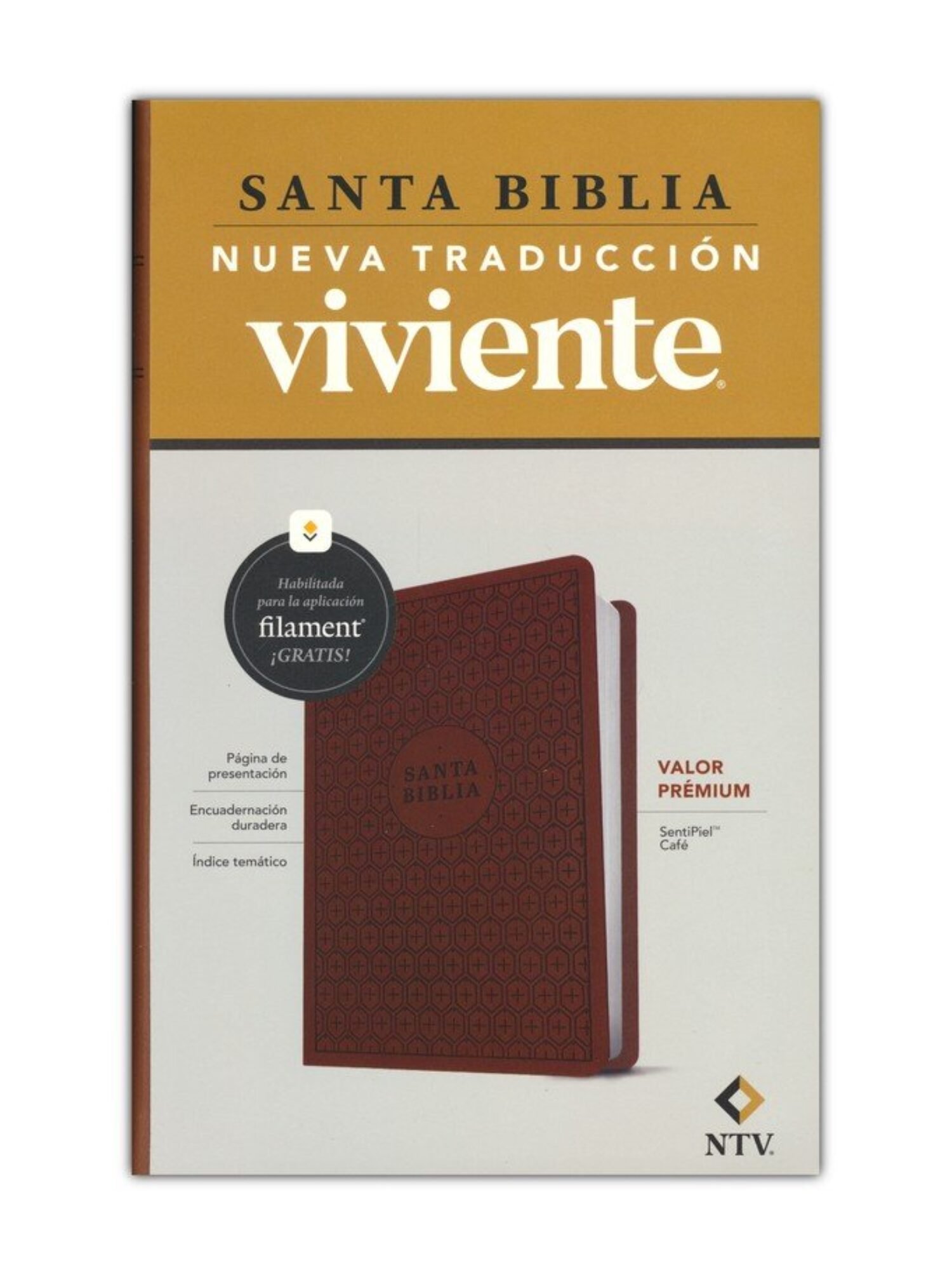 Biblia NTV Premium Sentí Piel Café 3 Biblia NTV Premium Sentí Piel Café - Image 3