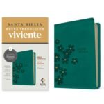 Biblia Compacta NTV/ Turquesa Floral – imagen 3