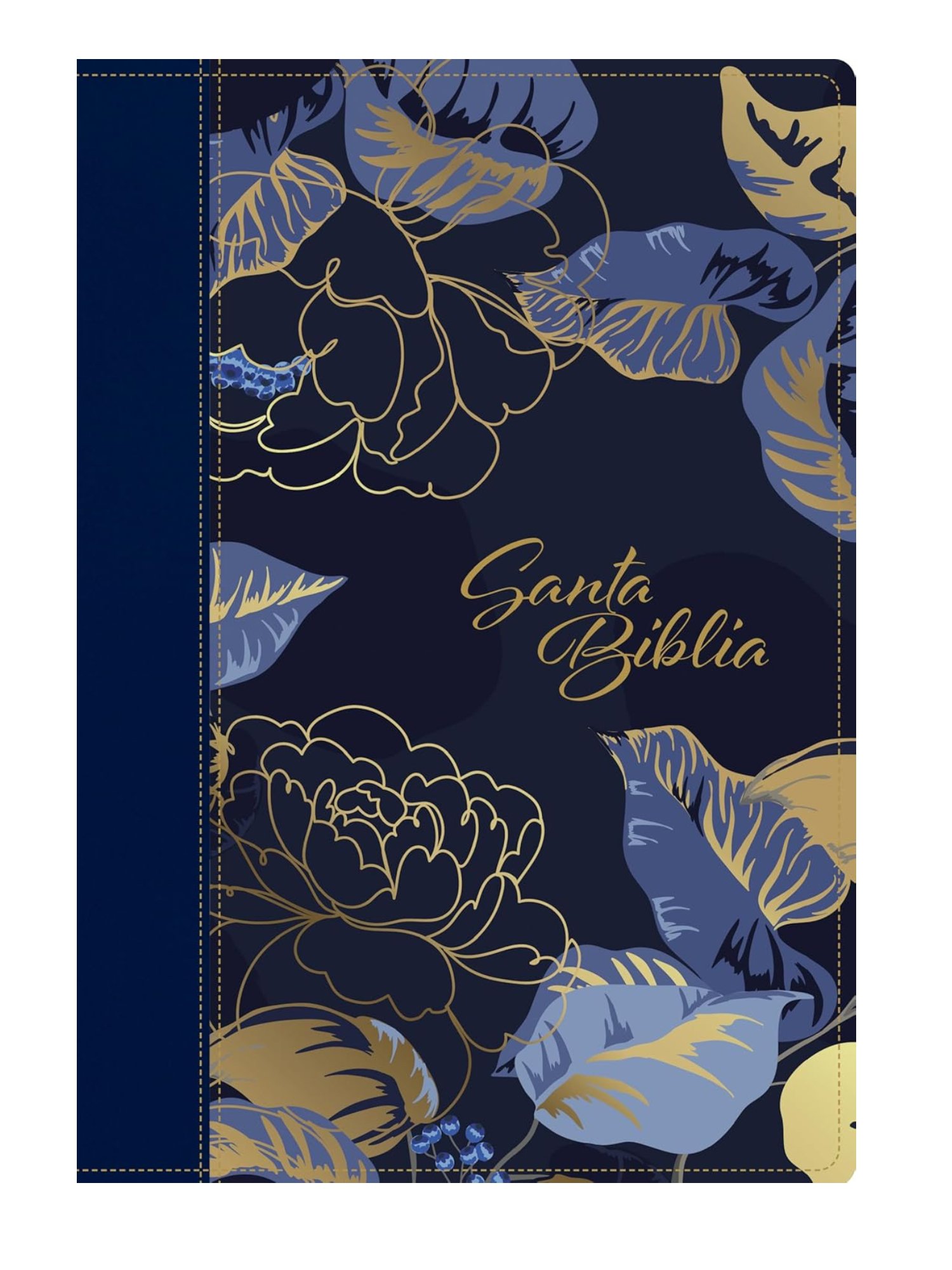 Biblia Manual NTV/ Imitacion Azul Flores/ Letra Grande/ Filament 1 Biblia Manual NTV/ Imitacion Azul Flores/ Letra Grande/ Filament