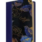 Biblia Manual NTV/ Imitacion Azul Flores/ Letra Grande/ Filament – imagen 3